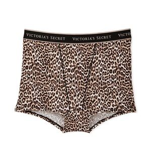 💖 Victoria’s Secret Panty Logo Cotton High Waist Boyshort
